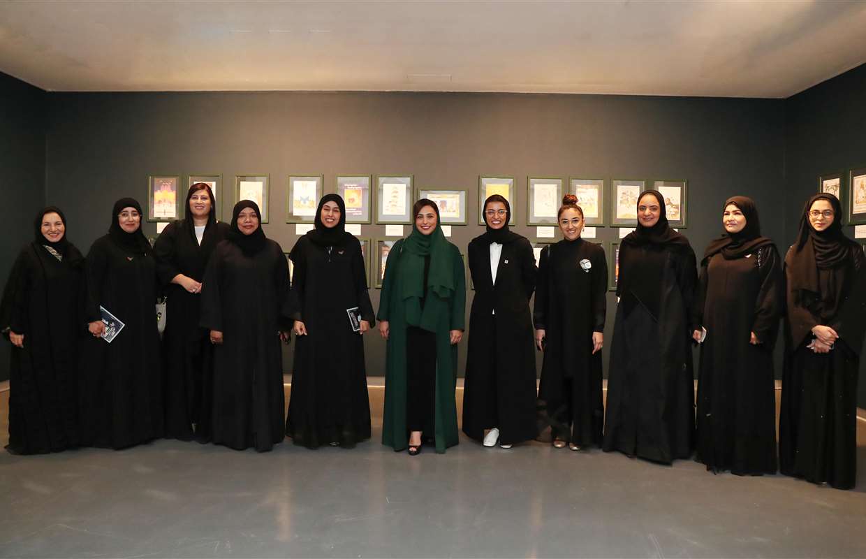 Bodour Al Qasimi inaugurates experiential art exhibition  ‘Fairytales Come True’ at Sharjah Art Museum 