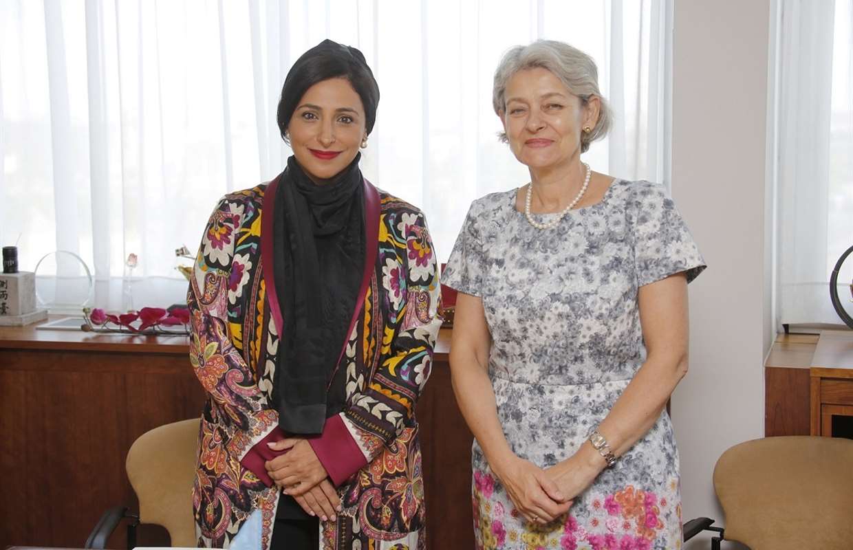 Bodour Al Qasimi Signs MoU with UNESCO  to Enhance Cultural Cooperation 